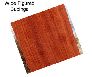 Wide Figured Bubinga