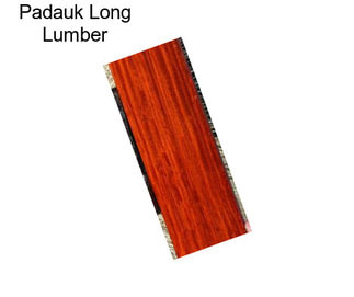 Padauk Long Lumber