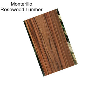 Monterillo Rosewood Lumber