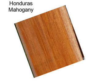 Honduras Mahogany