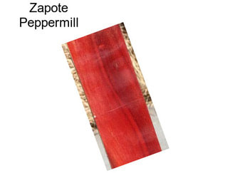 Zapote Peppermill