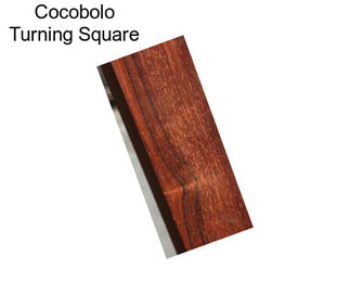 Cocobolo Turning Square