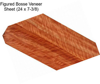 Figured Bosse Veneer Sheet (24 x 7-3/8)