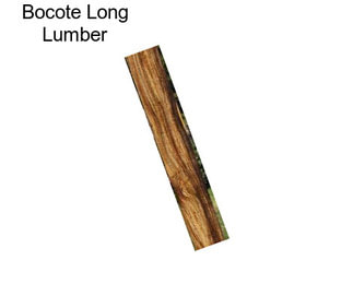 Bocote Long Lumber