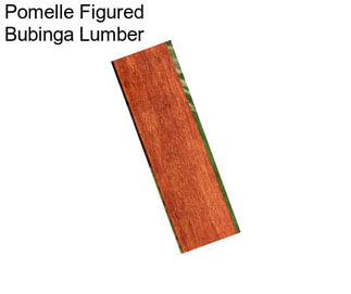 Pomelle Figured Bubinga Lumber