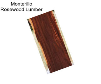 Monterillo Rosewood Lumber