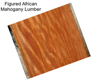 Figured African Mahogany Lumber