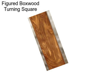 Figured Boxwood Turning Square
