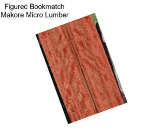 Figured Bookmatch Makore Micro Lumber