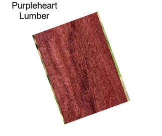 Purpleheart Lumber