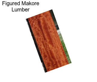 Figured Makore Lumber