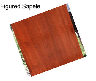 Figured Sapele