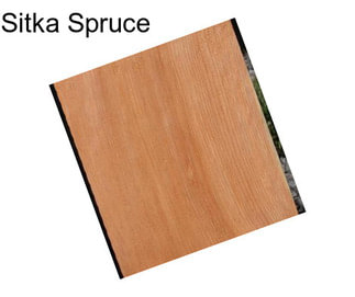 Sitka Spruce