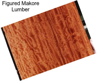 Figured Makore Lumber