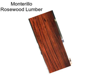 Monterillo Rosewood Lumber