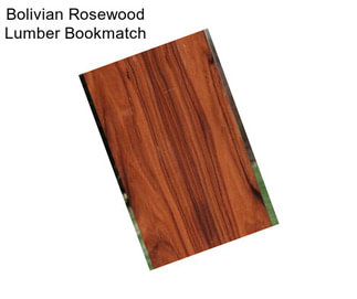 Bolivian Rosewood Lumber Bookmatch