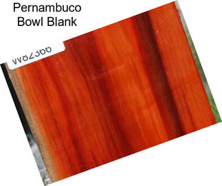 Pernambuco Bowl Blank