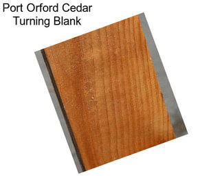 Port Orford Cedar Turning Blank