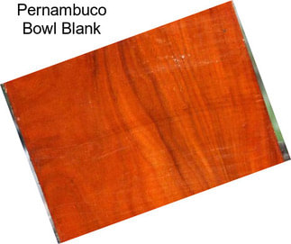 Pernambuco Bowl Blank