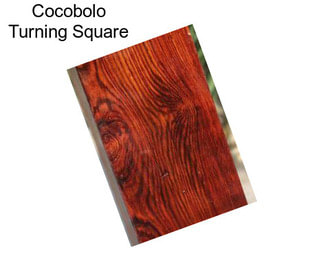 Cocobolo Turning Square