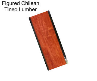 Figured Chilean Tineo Lumber