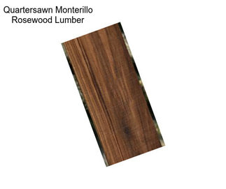 Quartersawn Monterillo Rosewood Lumber