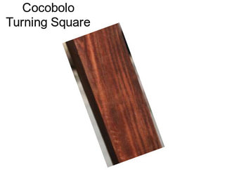 Cocobolo Turning Square