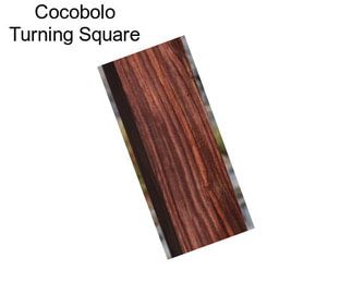 Cocobolo Turning Square