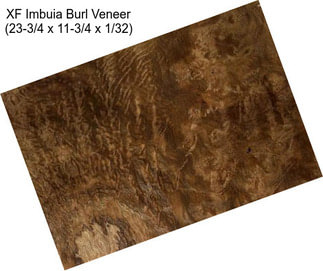 XF Imbuia Burl Veneer (23-3/4\