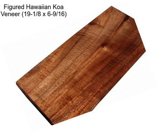 Figured Hawaiian Koa Veneer (19-1/8\