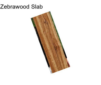 Zebrawood Slab