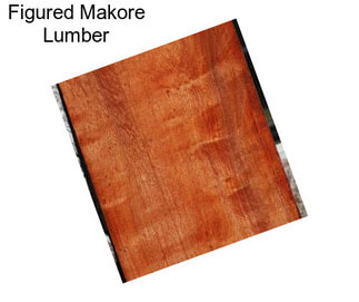 Figured Makore Lumber