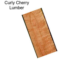 Curly Cherry Lumber