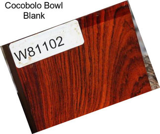 Cocobolo Bowl Blank