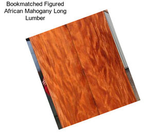 Bookmatched Figured African Mahogany Long Lumber