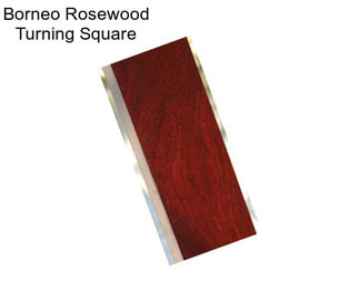 Borneo Rosewood Turning Square