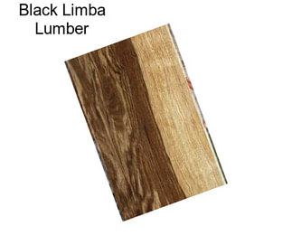 Black Limba Lumber