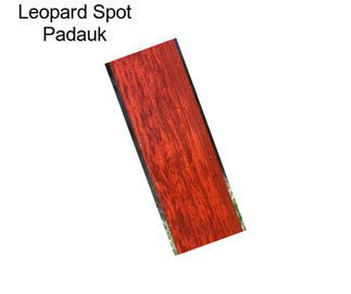 Leopard Spot Padauk