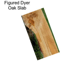 Figured Dyer Oak Slab