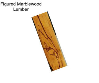 Figured Marblewood Lumber