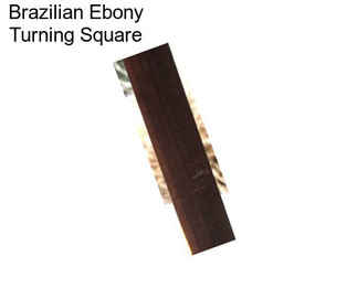 Brazilian Ebony Turning Square