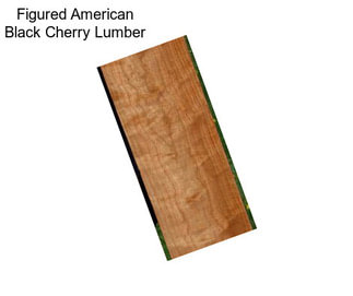 Figured American Black Cherry Lumber