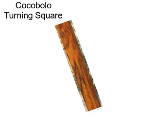 Cocobolo Turning Square