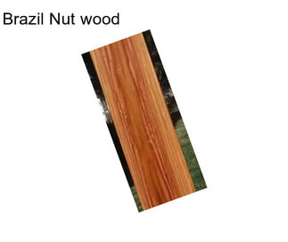 Brazil Nut wood