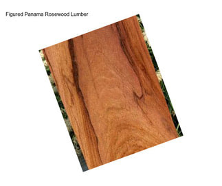 Figured Panama Rosewood Lumber