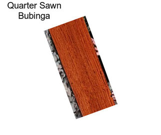 Quarter Sawn Bubinga