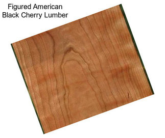 Figured American Black Cherry Lumber