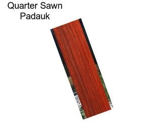 Quarter Sawn Padauk