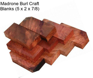 Madrone Burl Craft Blanks (5\