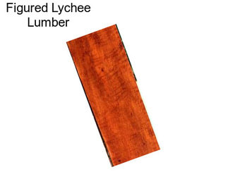 Figured Lychee Lumber